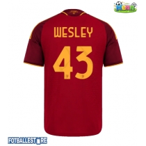 AS Roma Wesley Franca #43 Hjemmedrakt 2026-27 Kortermet
